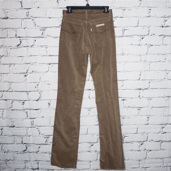 Vintage 1970s Velour 547 White Tab Levi's, size 30x35 (28x35) - Picture 3 of 13